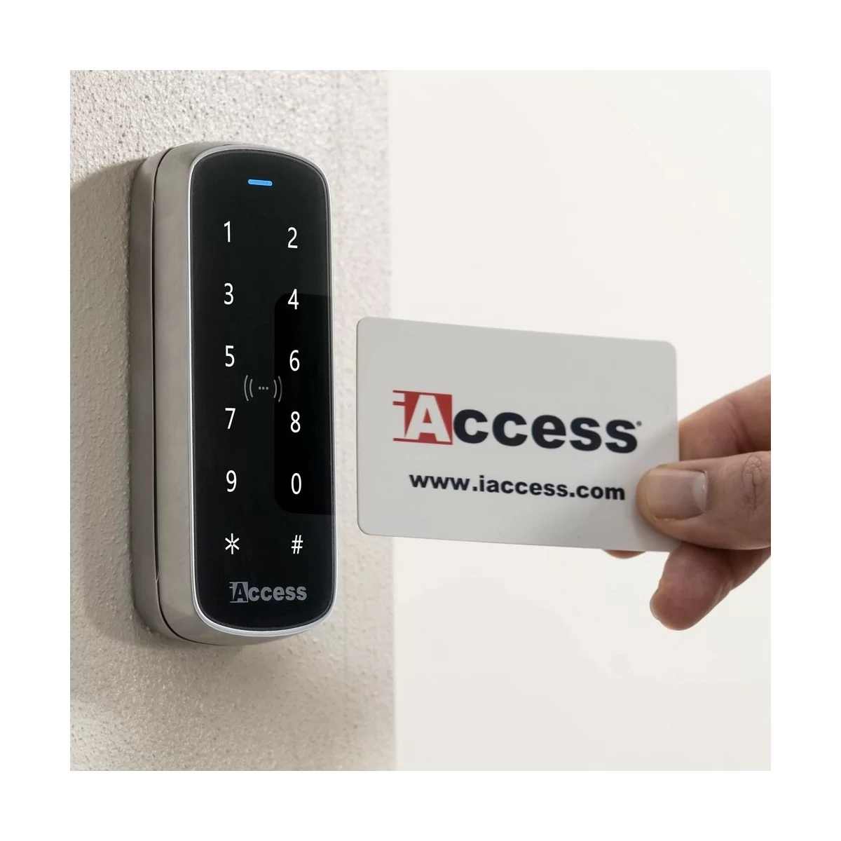 Try our iAccess® | Access Control Terminal with RFID card or PIN code Try our iAccess® | Access Control Terminal with RFID card or PIN code