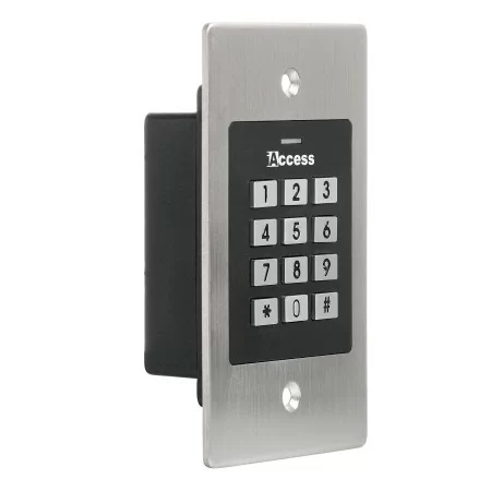 Controllo Accessi da incasso | iAccess M1-E è un Apriporta professionale con Tastiera e Relè