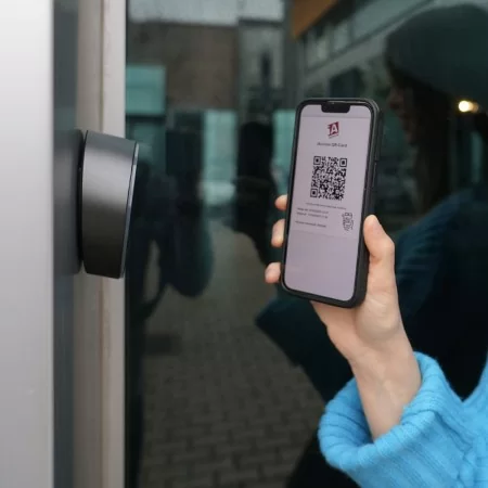 Access Control with QR Code Reader - Specific for OUTDOOR
