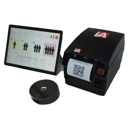 Controllo accessi ticket QR Code | Kit iAccess Q-Visio RED System PRO