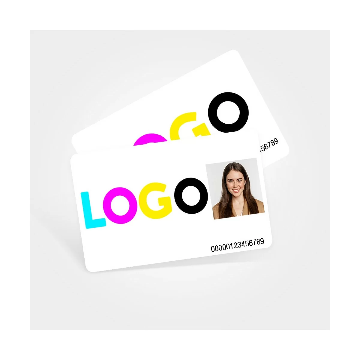 Card Printed P-Rfid 2P