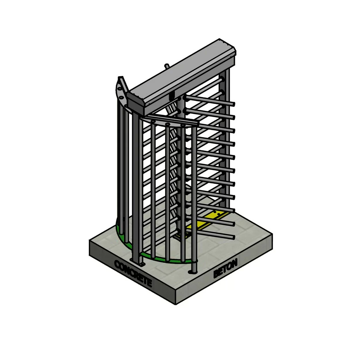 Full-Height Turnstile | iAccess HL-PASS
