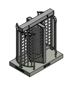 Double Full-Height Turnstile | iAccess H2L-PASS