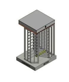 Full-Height Turnstile | iAccess HT-PASS-IX