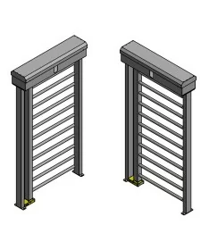 La sicurezza è garantita: Tornello H2T-PASS-IX