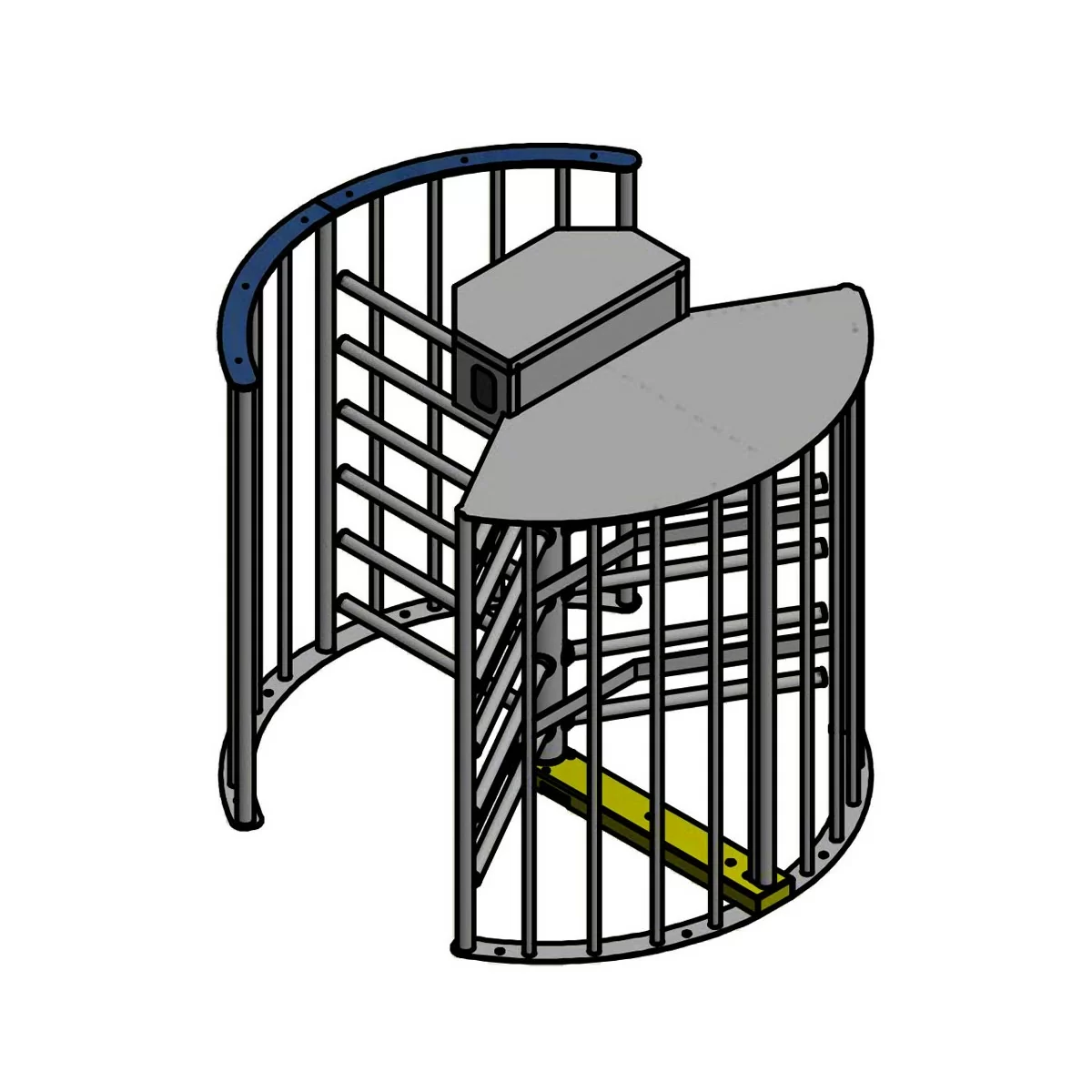 La sicurezza è garantita: Tornello H2T-PASS-IX