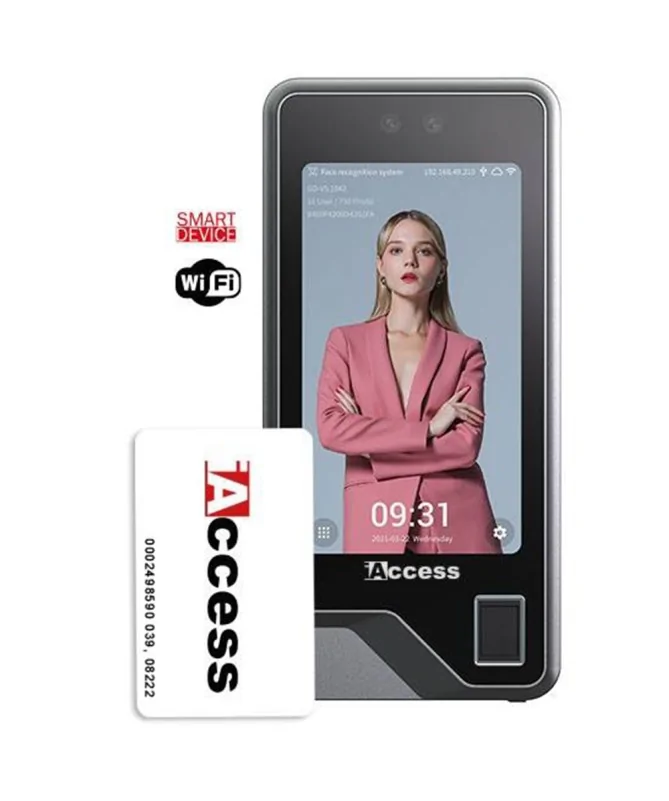 Controllo accessi con verifica volto e lettore codici QR | ScanFACE XP Controllo accessi con verifica volto e lettore codici QR | ScanFACE XP