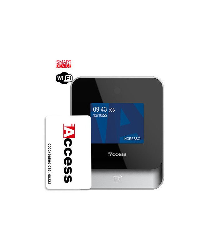 Controllo accessi con verifica volto e lettore codici QR | ScanFACE XP Controllo accessi con verifica volto e lettore codici QR | ScanFACE XP