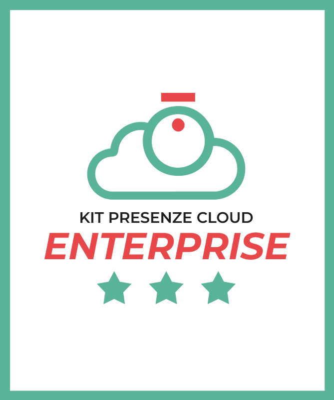 Kit Rilevazione Presenze Cloud ENTERPRISE| Fino a 30 dipendenti Kit Rilevazione Presenze Cloud ENTERPRISE| Fino a 30 dipendenti