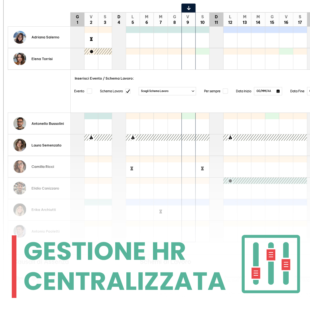 software per gestione presenze