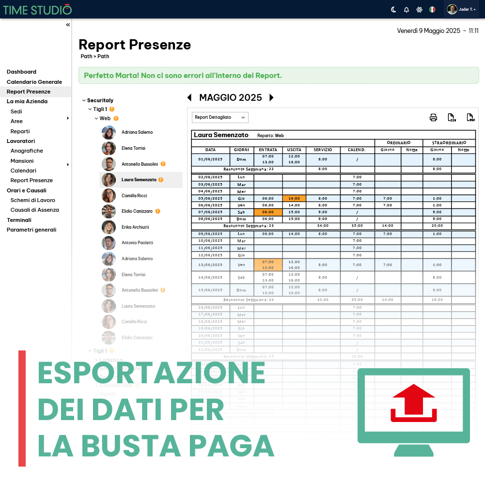 software per gestione presenze