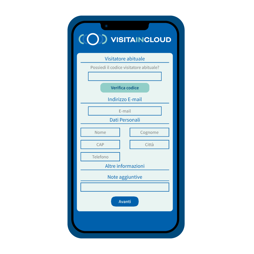 Gestione prenotazioni con iAccess VISITA BASE