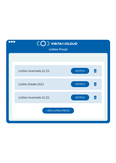 Gestione eventi con VISITA Pay