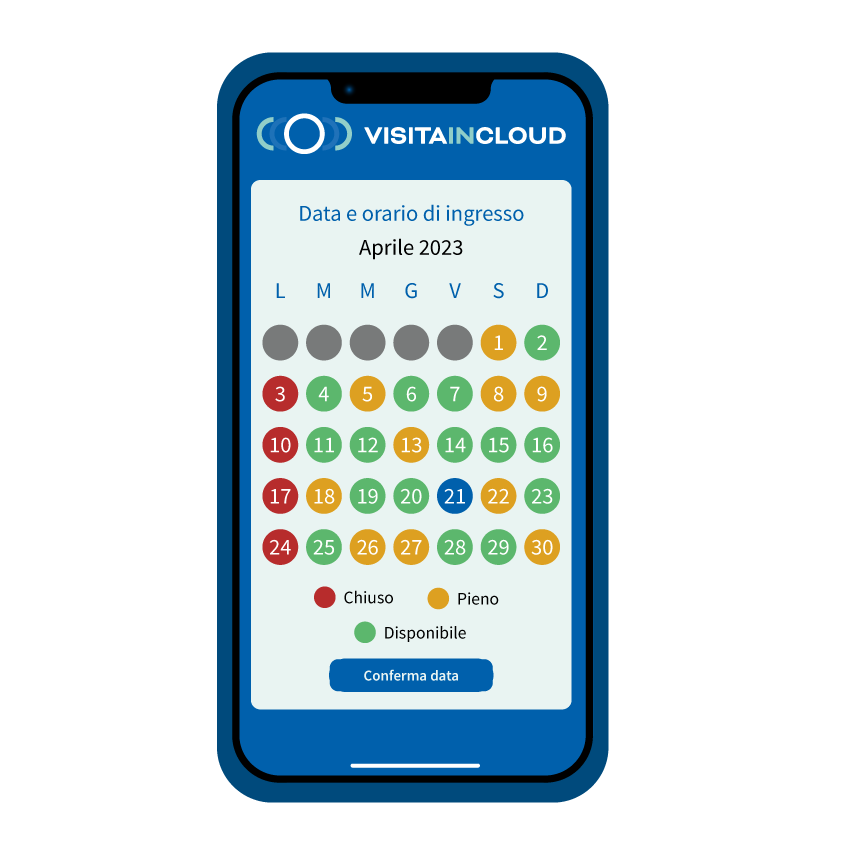 Gestione eventi con VISITA Pay