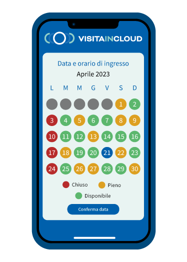 Gestione eventi con VISITA Pay