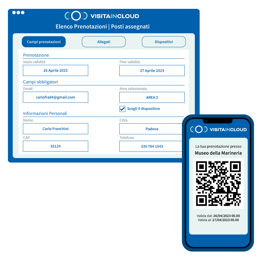 Gestione eventi con VISITA Pay