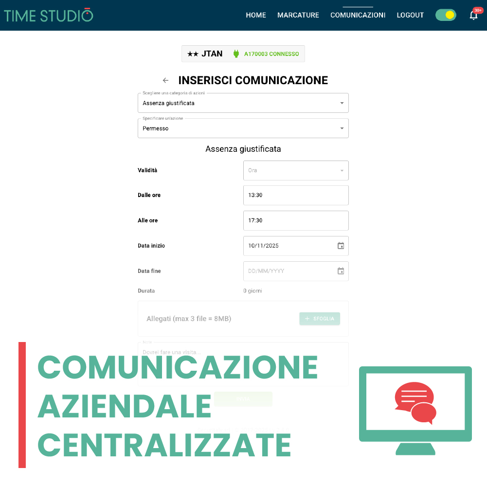 software per gestione presenze