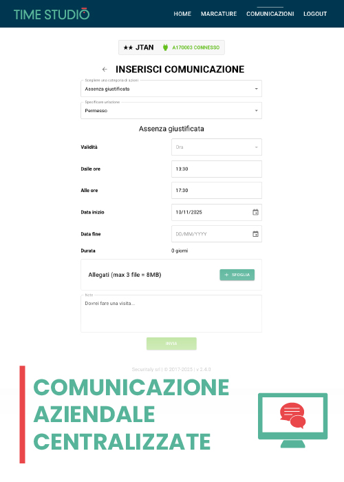 software per gestione presenze