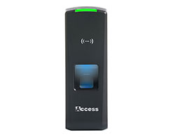Prova il lettore controllo accessi da esterno iAccess M1-R. Design semplice e compatto.